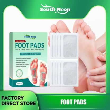 100% Herbal & Gentle Ingredient Detox Foot Pads