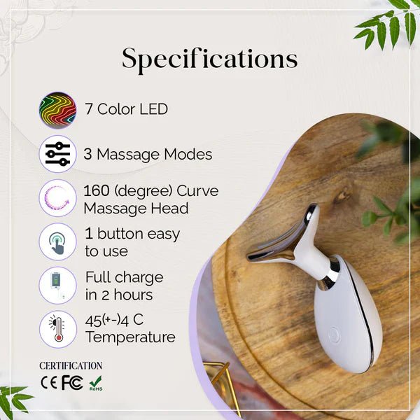 7 Color V Face Massager - Style Elevates