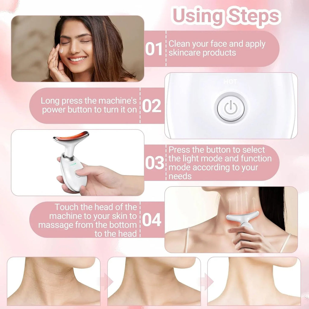 7 Color V Face Massager - Style Elevates