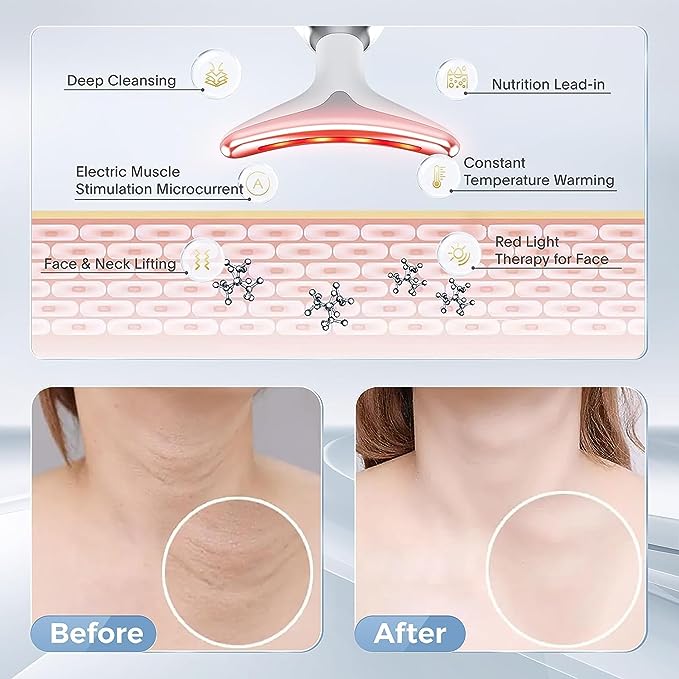 7 Color V Face Massager - Style Elevates
