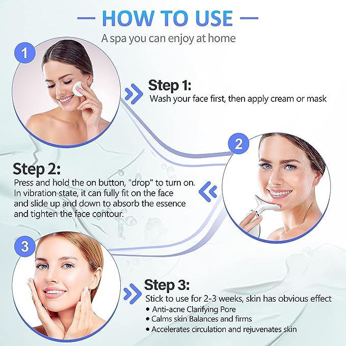 7 Color V Face Massager - Style Elevates