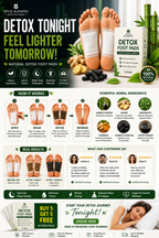 Foot Patches – Buy 5 Pieces, Get 5 Free (10 Total)