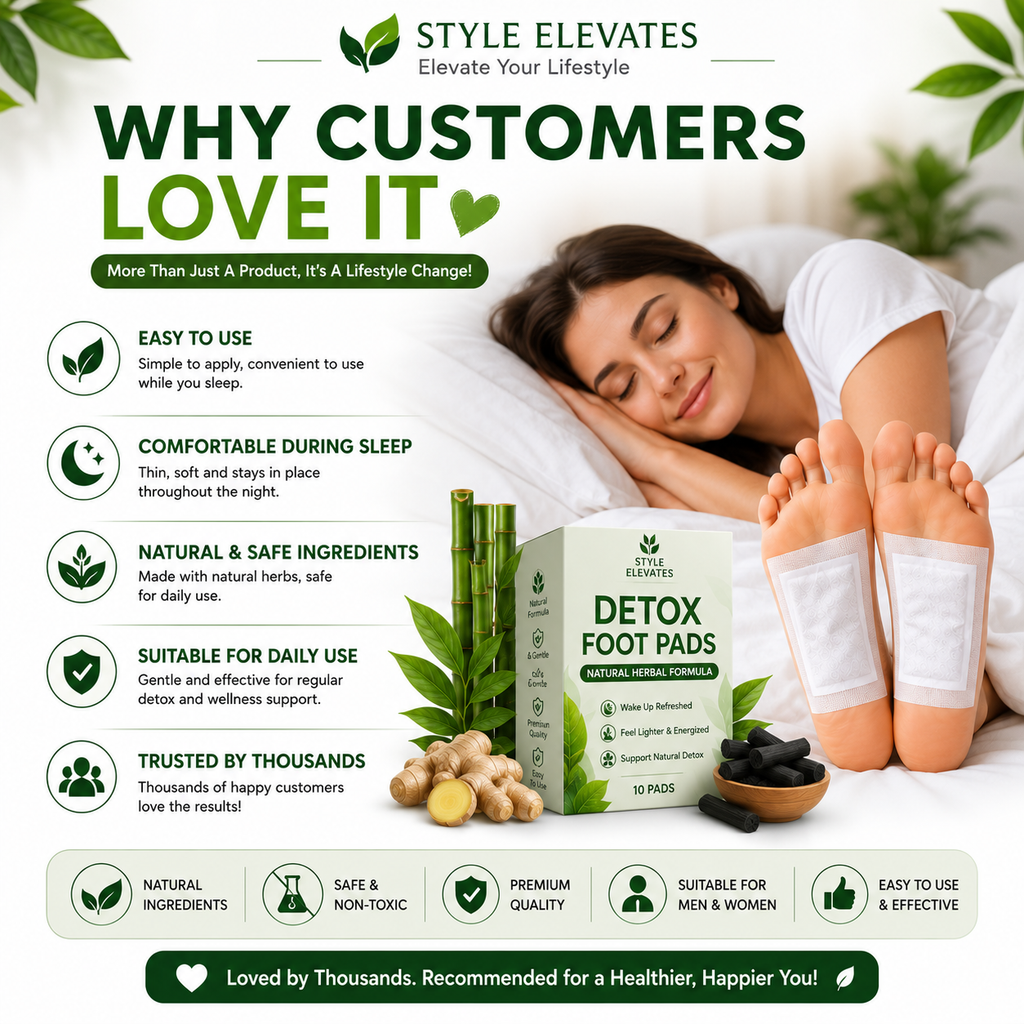 Foot Patches – Buy 5 Pieces, Get 5 Free (10 Total)