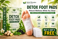 Herbal Detox Foot Pads - Buy 1 Get 1 Free, 5 plus 5 patches