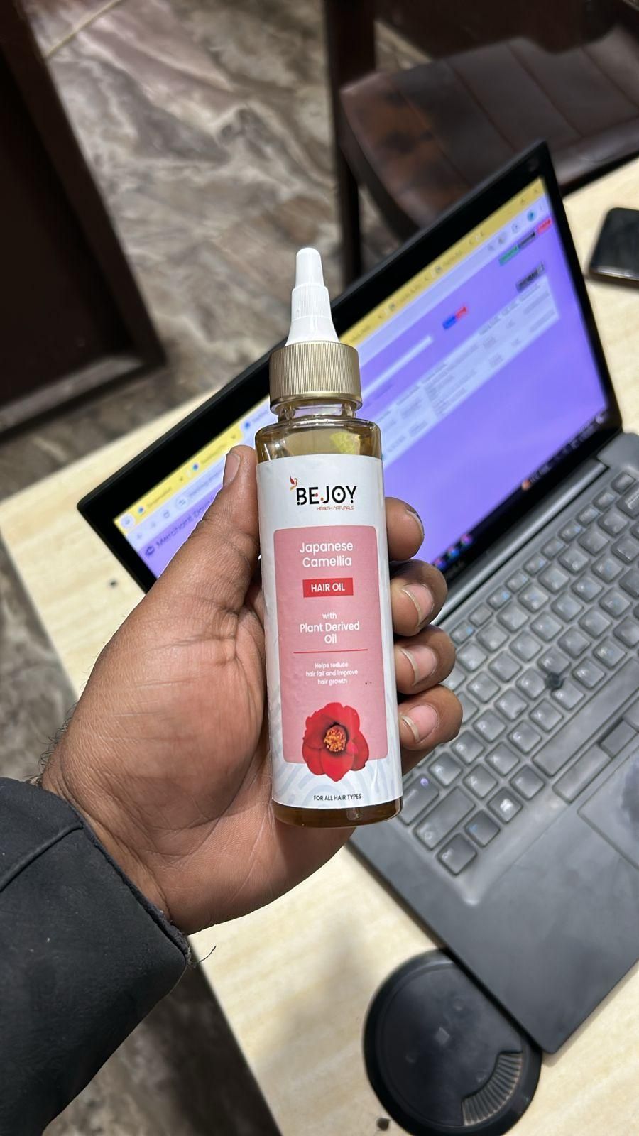 Bejoy Japanese Camellia Hair Oil 150 ml (Pack of 2) - Style Elevates