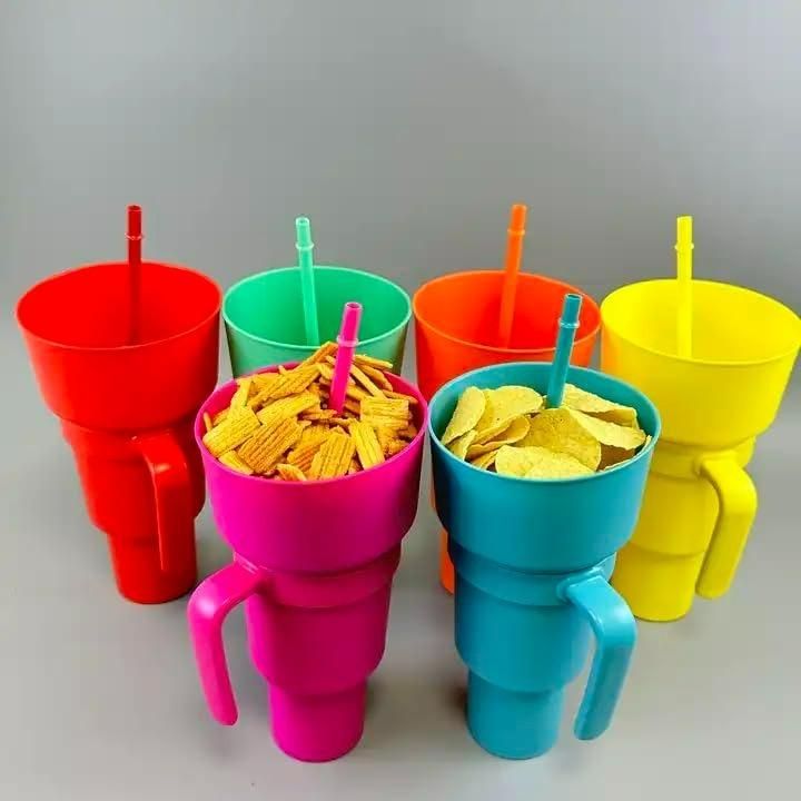 BPA-Free 2 in 1 Cup 900ml - Style Elevates