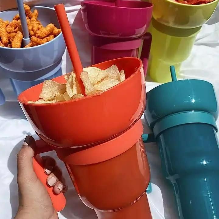 BPA-Free 2 in 1 Cup 900ml - Style Elevates