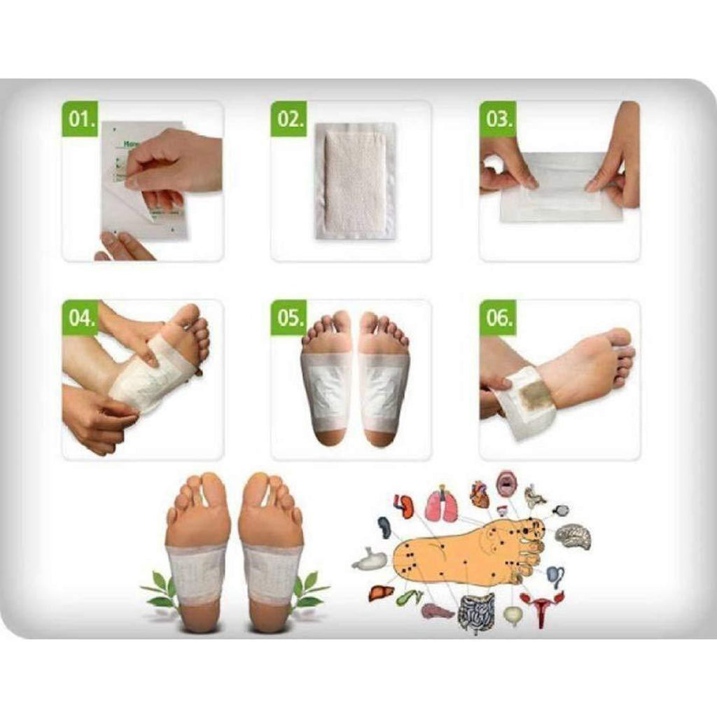Detox Foot Patches (Set of 10) - Style Elevates