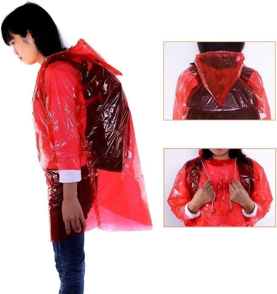FULLY Reusable Wallet Rain Card Rain Coat for Adults (Set of 5) Multicolour - Style Elevates