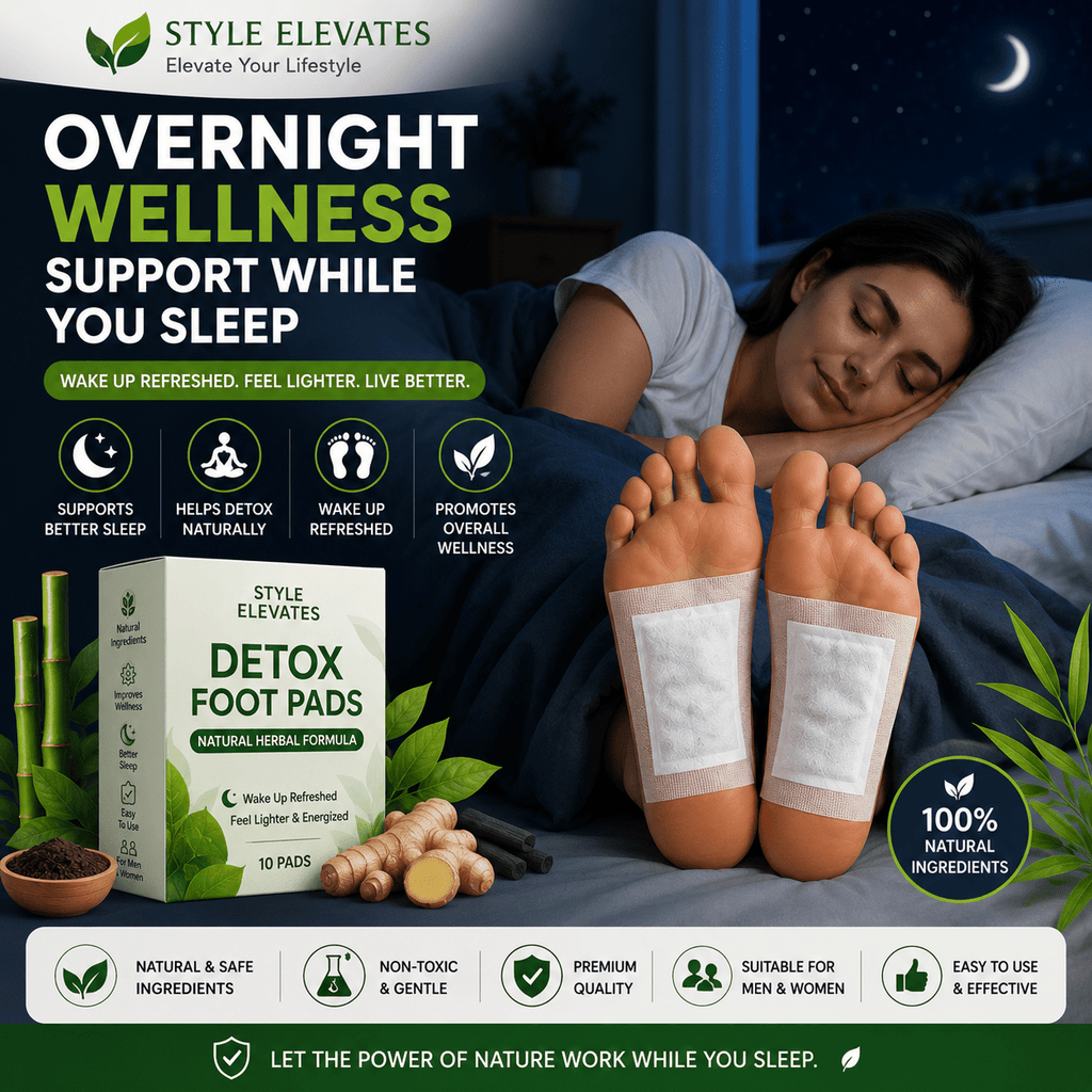 Herbal Detox Foot Pads - close-up of herbal patch texture