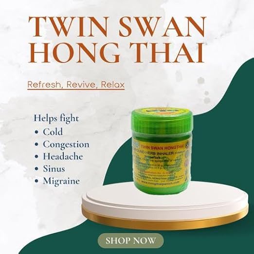 Hong Thai Herb Inhaler Traditional Thai Herbal Inhalant - Style Elevates