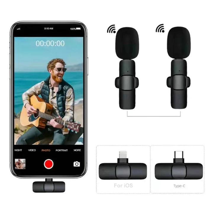 IMPORTED WIRELESS LAVALIER MICROPHONE AUDIO VIDEO RECORDING - Style Elevates