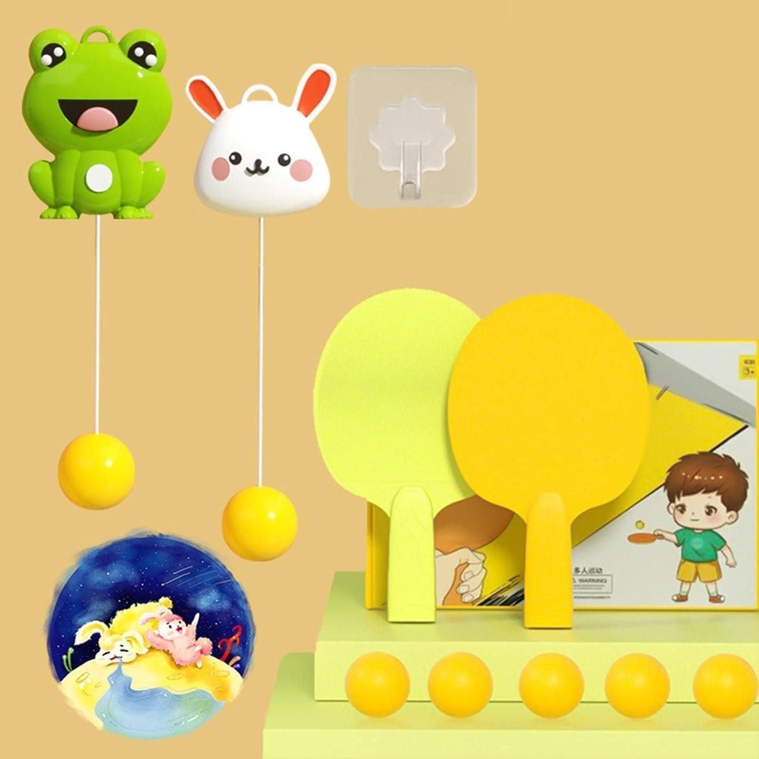 Indoor Hanging Table Tennis with Balls - Style Elevates