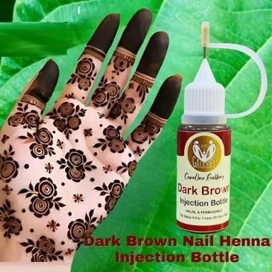 Instant Nail Injection Henna Mehendi Bottle 10ml - Style Elevates