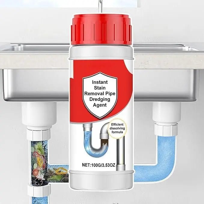 Instant Stain Removal Pipe Dredge Agent 100gm (Pack of 1) - Style Elevates