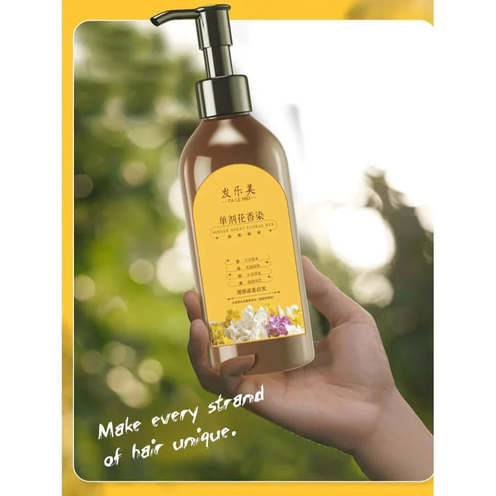 Japanese Long Lasting Natural Hair Dye Shampoo - Style Elevates