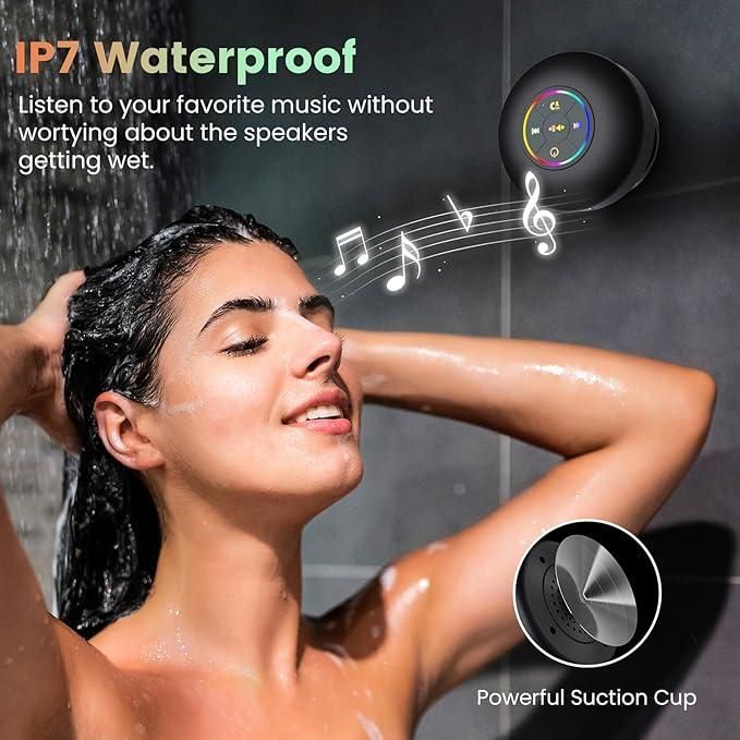 Large Suction Cup Waterproof Bluetooth Speaker - Style Elevates
