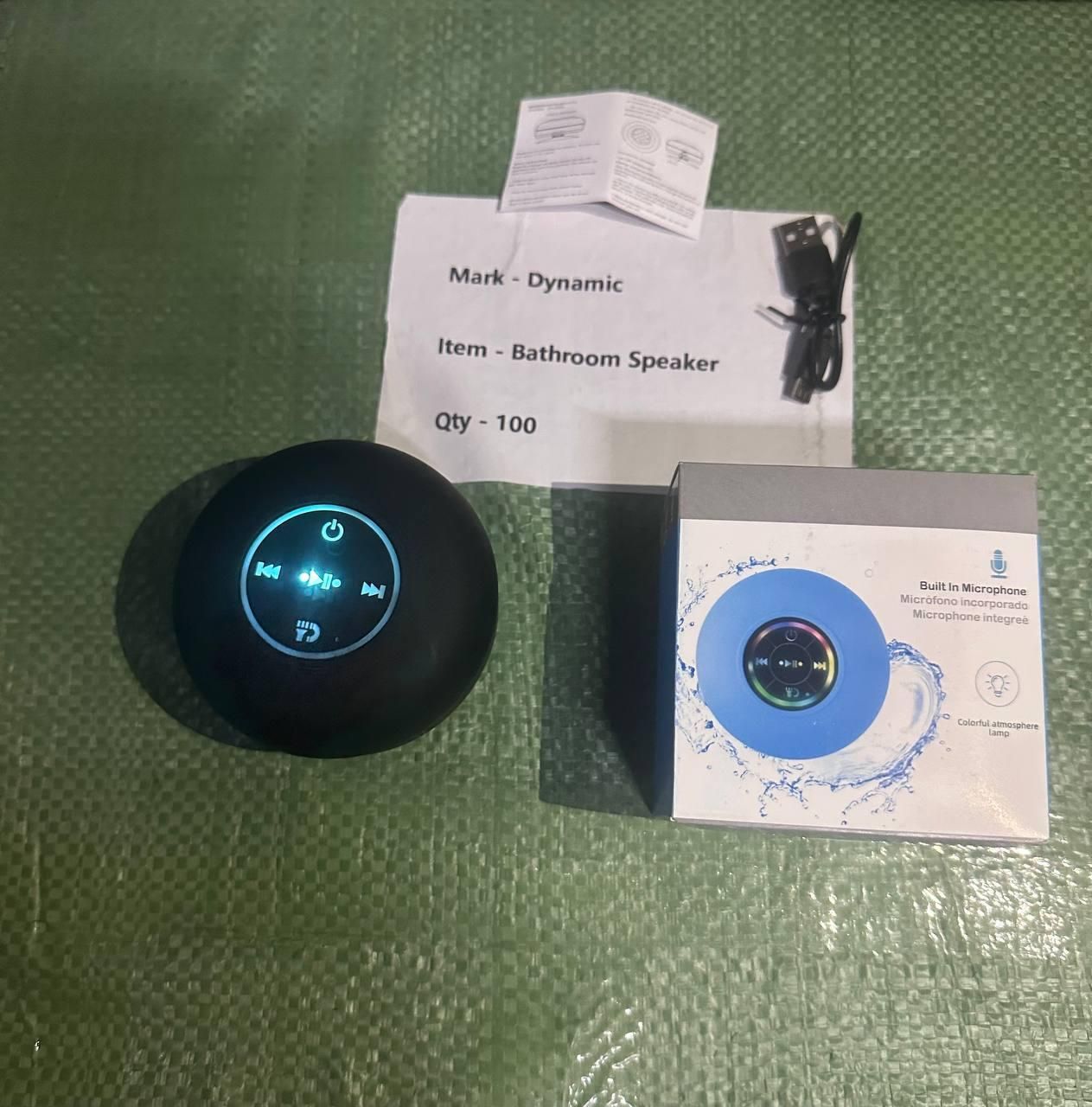 Large Suction Cup Waterproof Bluetooth Speaker - Style Elevates