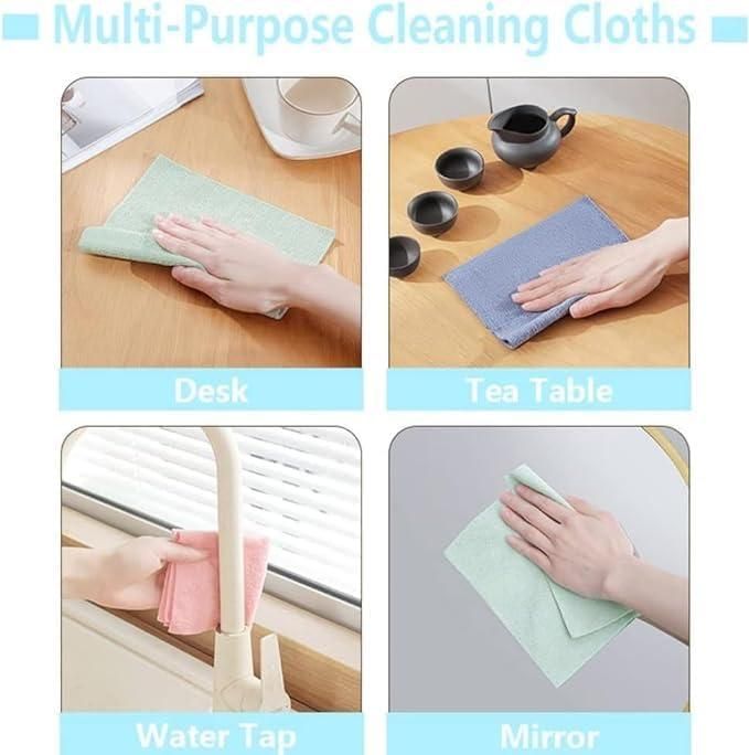 Microfiber Cleaning Cloth - 20 PCS (Pack of 1) - Style Elevates
