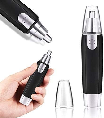Nose Hair Trimmer Battery-Operated Ear and Nose Hair Trimmer Clipper Painless - Style Elevates