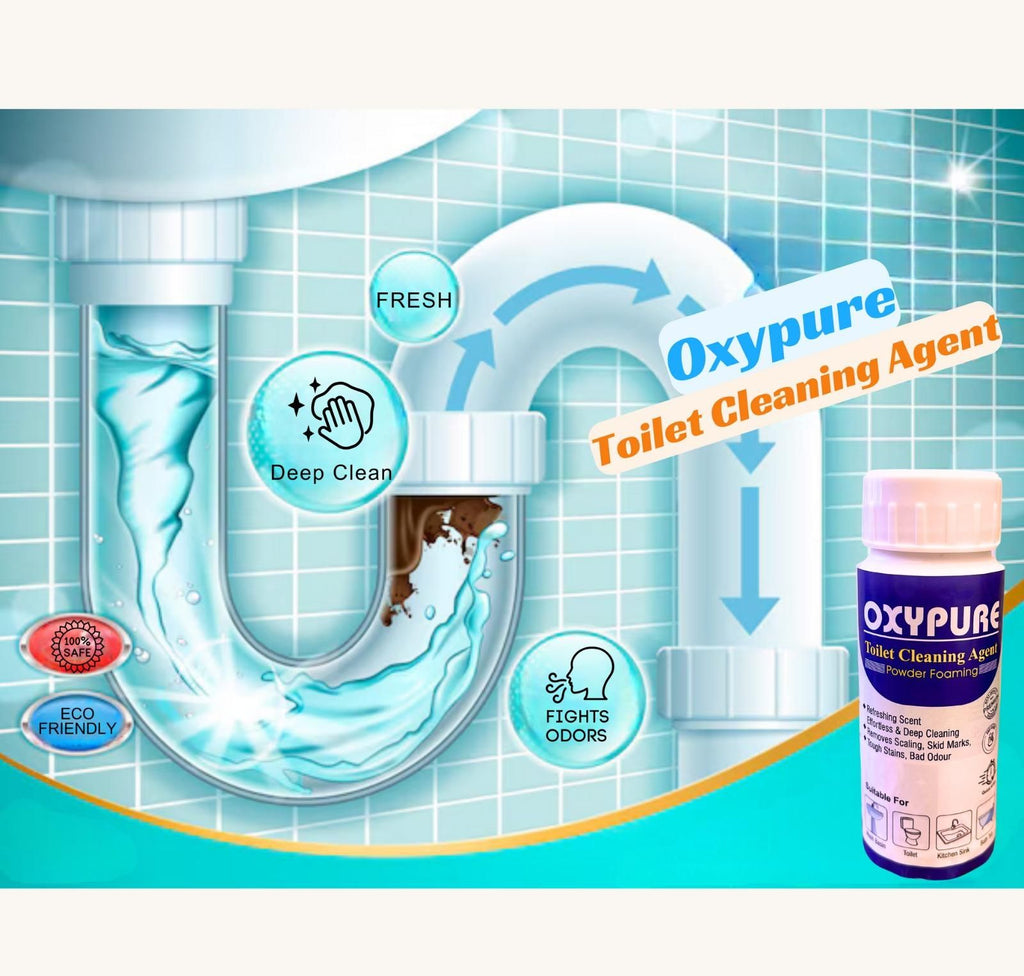 OxyPure Toilet Cleaning Agent 100 gm (Pack of 2) - Style Elevates