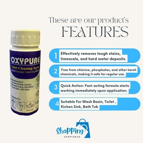 OxyPure Toilet Cleaning Agent 100 gm (Pack of 2) - Style Elevates