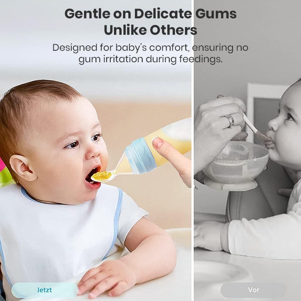 Premium Baby Food Squeeze Feeder Spoon - Style Elevates
