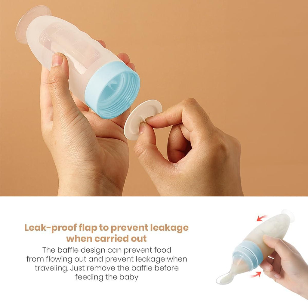 Premium Baby Food Squeeze Feeder Spoon - Style Elevates