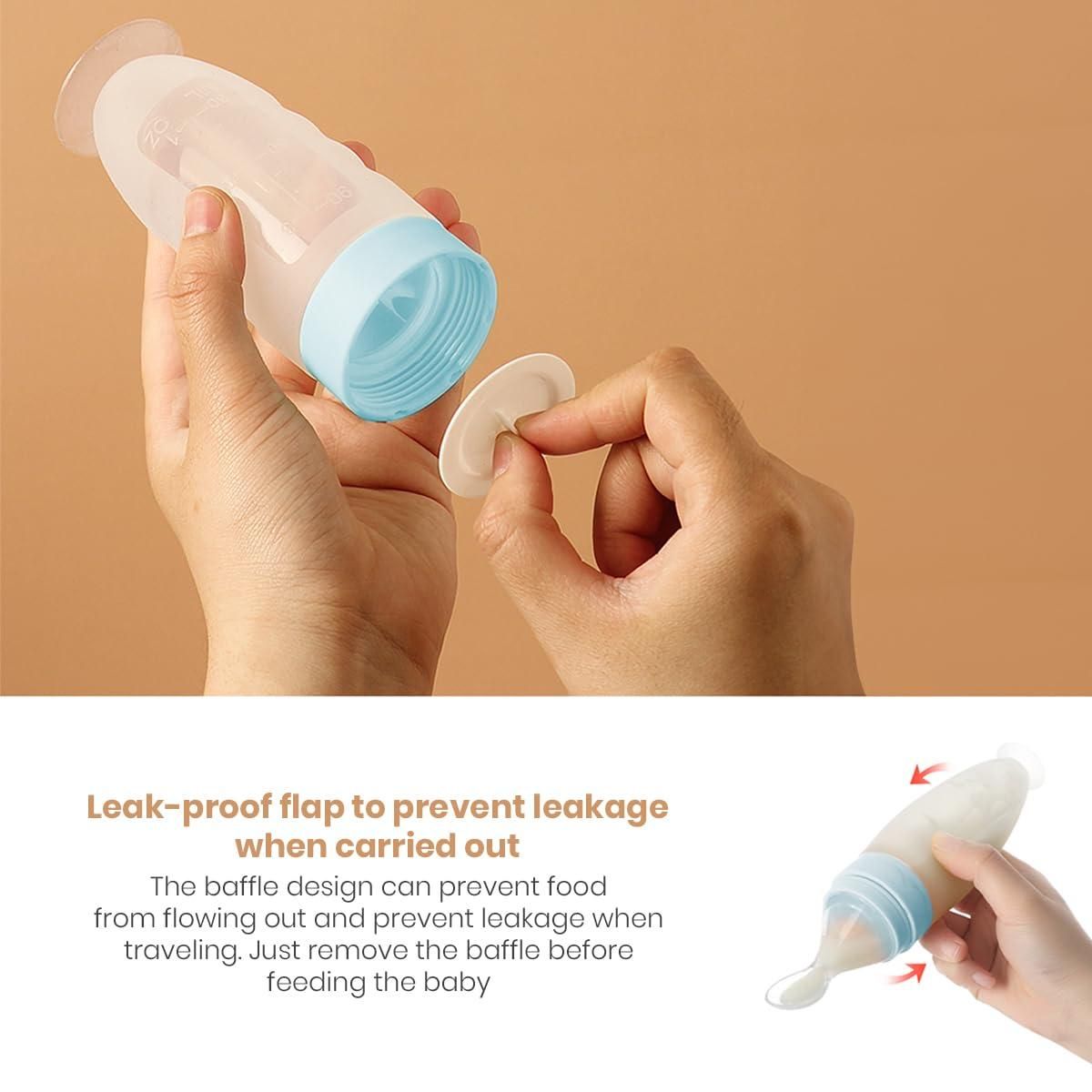 Premium Baby Food Squeeze Feeder Spoon - Style Elevates
