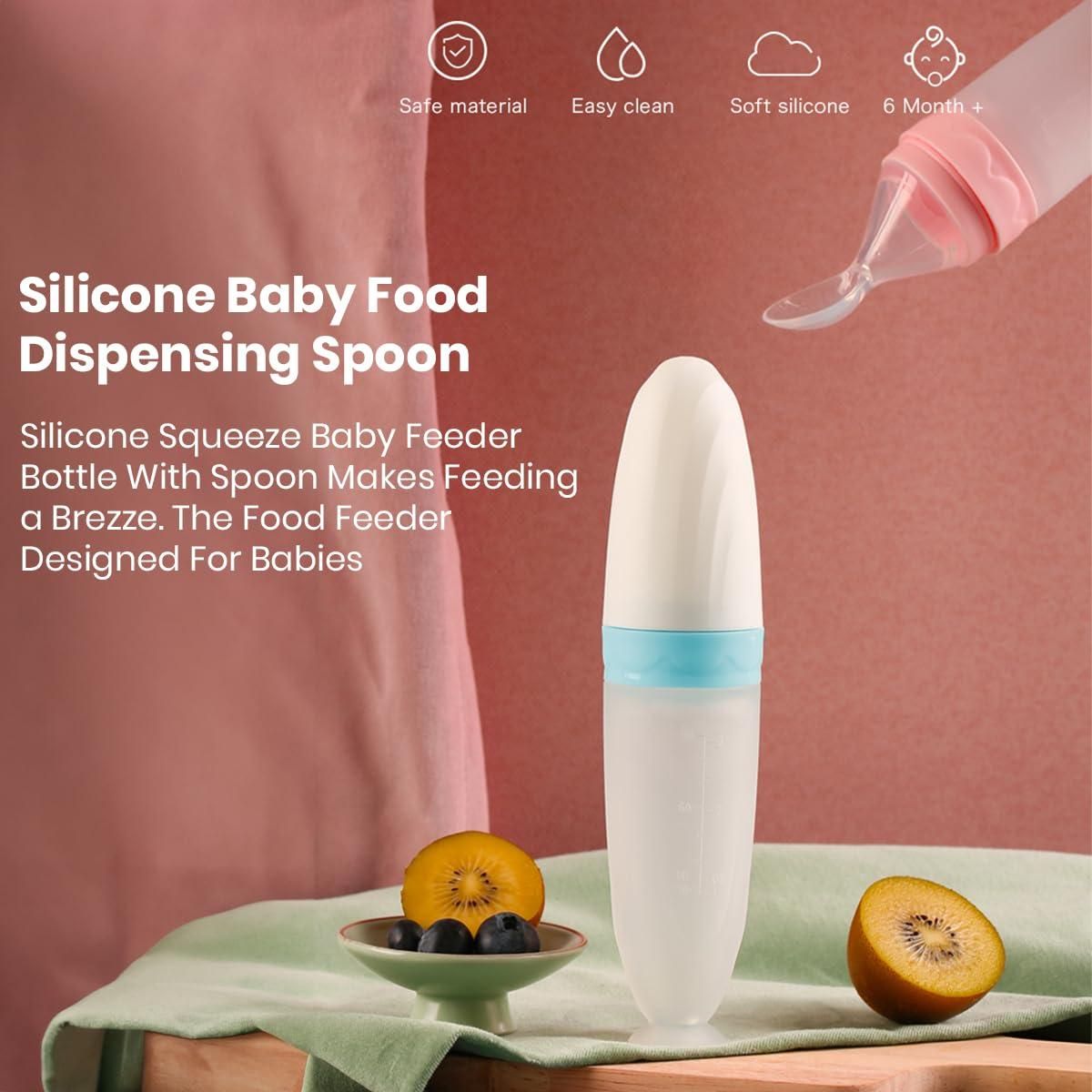 Premium Baby Food Squeeze Feeder Spoon - Style Elevates