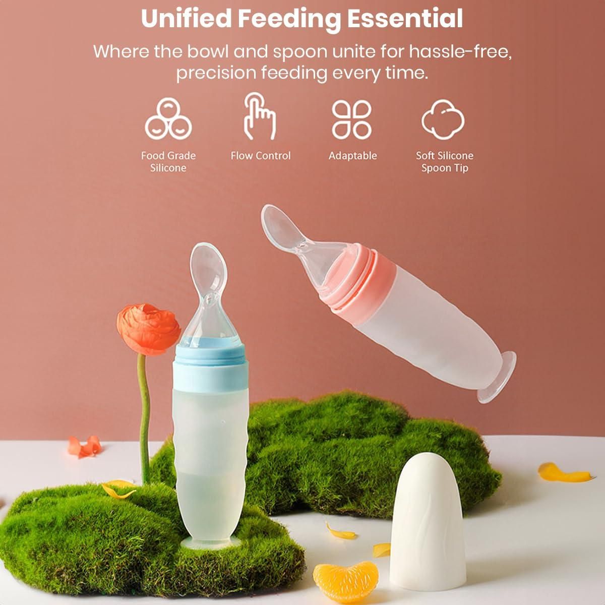 Premium Baby Food Squeeze Feeder Spoon - Style Elevates