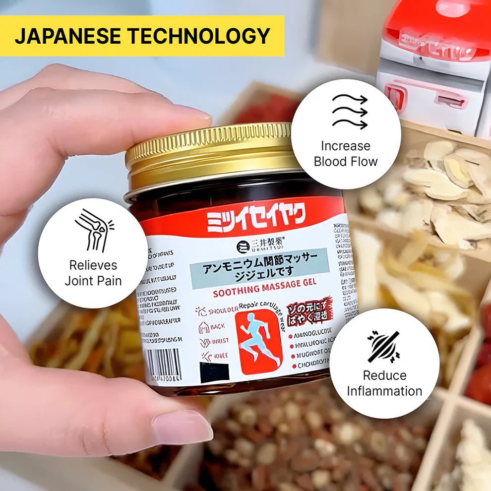 QuickRelief™ - Japanese Instant Pain Relief Soothing Massage Gel 🌸✨ - Style Elevates
