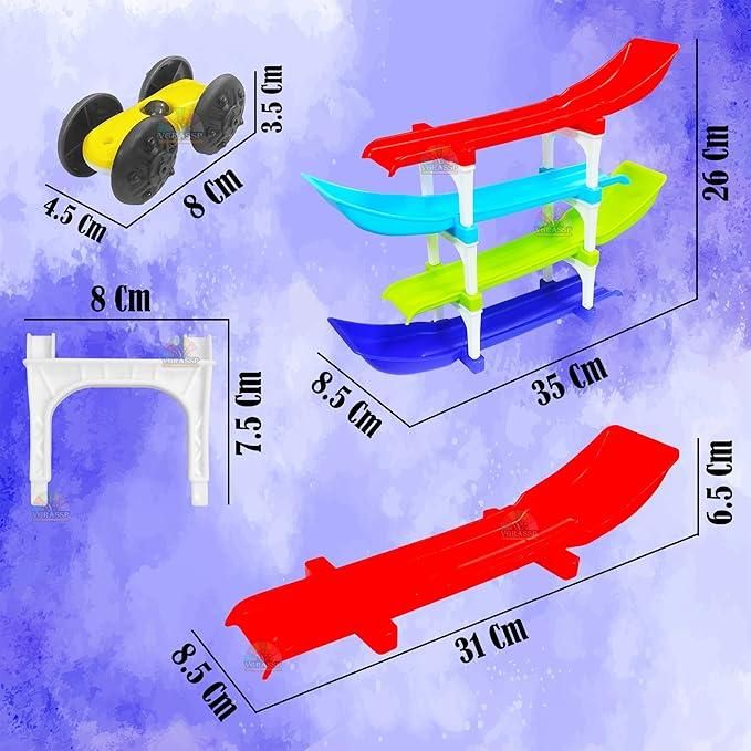 Ramp Racer , Multi level Ramp Racing Car Toy Set - Style Elevates
