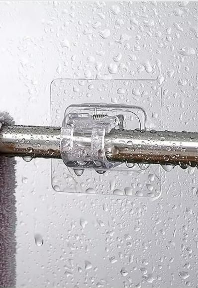 Rods Clips Hook Self Adhesive Pack of 6 - Style Elevates