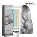 Silver Hair Dye, 2-In-1 (Pack of 2) - Style Elevates