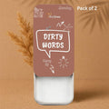 TryOnes DIRTY WORDS Solid Perfume 12gm (Pack of 2) - Style Elevates