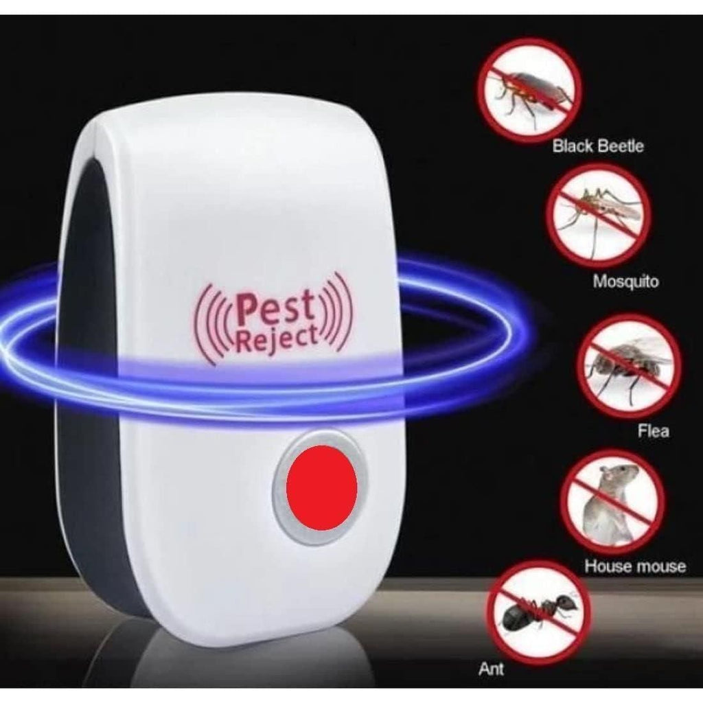 Ultrasonic Pest Repeller for Mosquito, Cockroaches, etc (Pack of 2) - Style Elevates