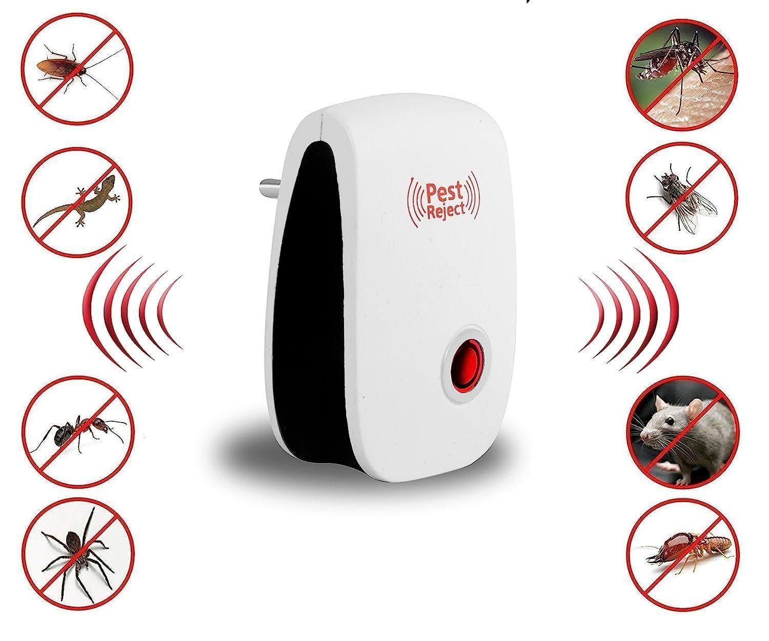 Ultrasonic Pest Repeller for Mosquito, Cockroaches, etc (Pack of 2) - Style Elevates