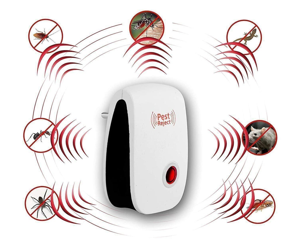 Ultrasonic Pest Repeller for Mosquito, Cockroaches, etc (Pack of 2) - Style Elevates
