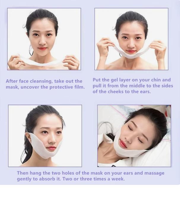 V-Shaped Gel Face Lifting Mask - Style Elevates