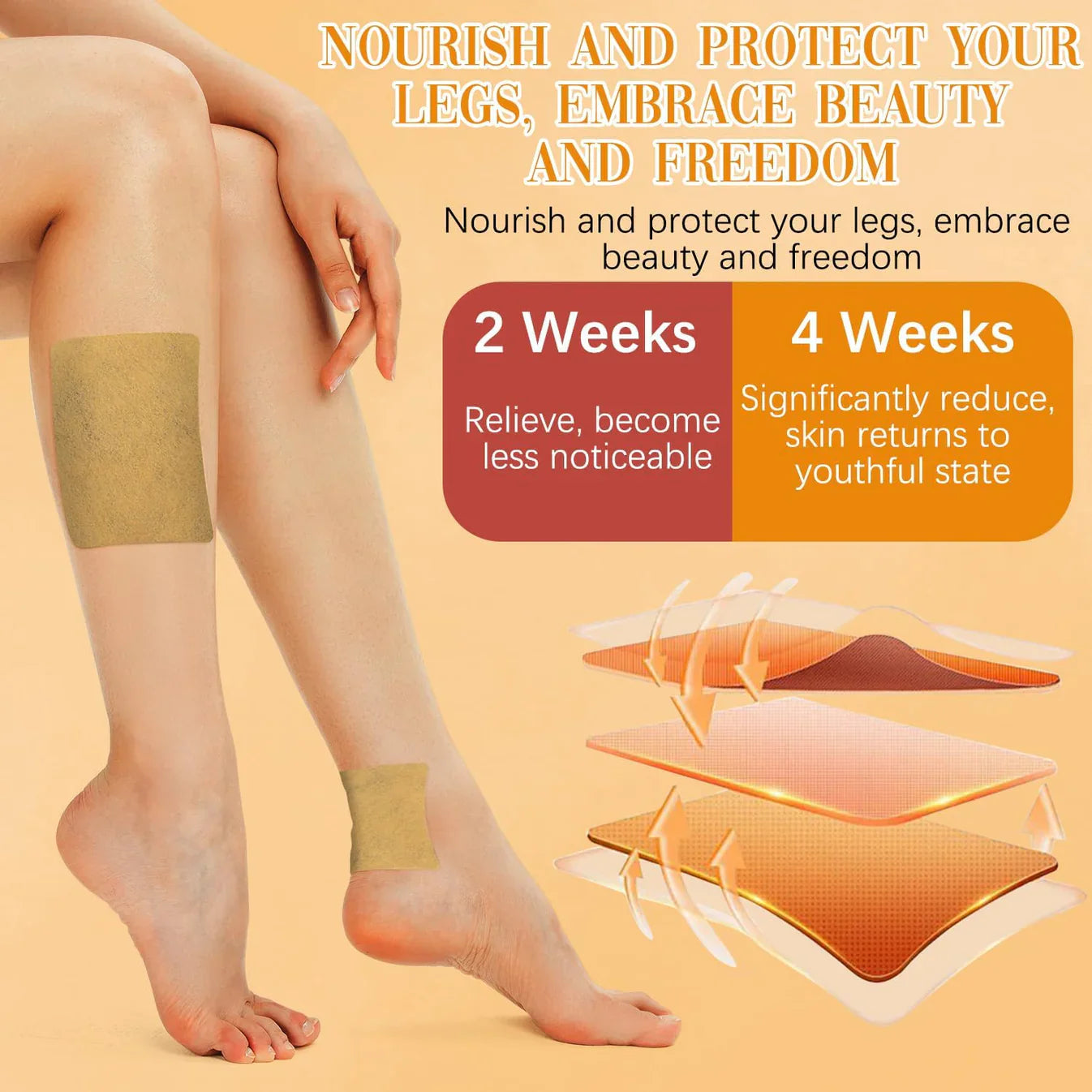 Varicose Vein Patches | Herbal Therapy for Fatigue & Vein Health