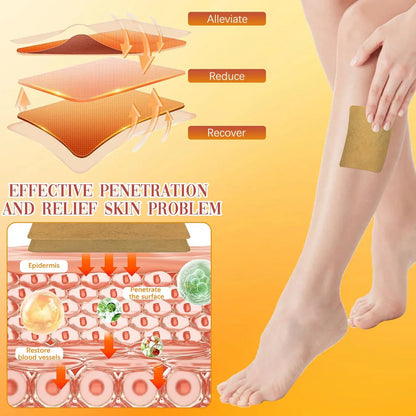 Varicose Vein Patches | Herbal Therapy for Fatigue & Vein Health