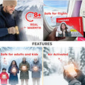 WARMEE Body Warmers Safe & Natural Heat Patches, Heat Packs for Men, Women and Children - Style Elevates